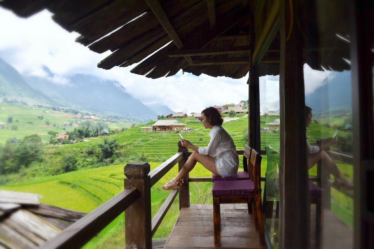 La Dao Spa Homestay サパ エクステリア 写真